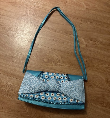 Irregular choice blue velvet - blue,