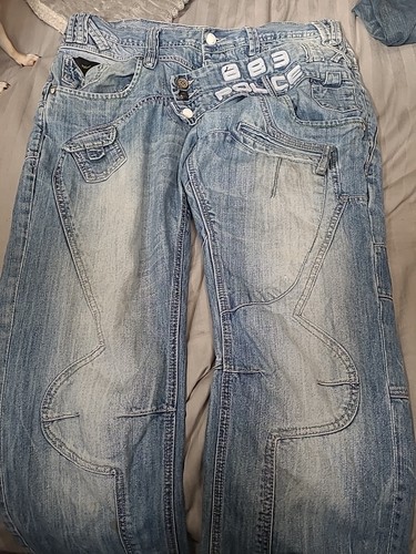 Police 883 jeans light - police,