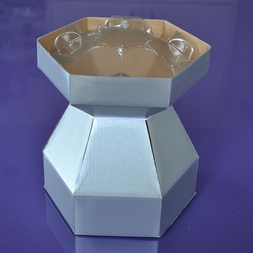 Cupcake gift box individual - cupcake,