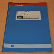 VW Corrado 1989 KR 9A 4 Zylinder Einspritzmotor Werkstatthandbuch Leitfaden Film