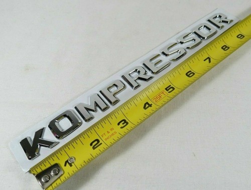 Mercedes kompressor emblem - mercedes,