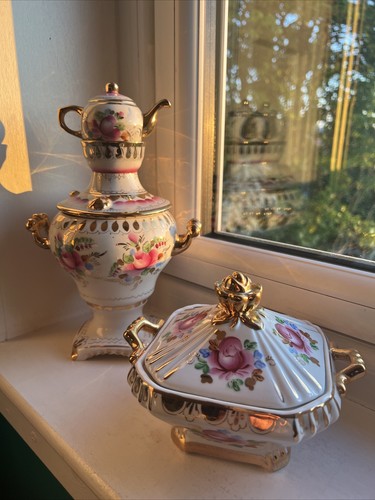 Vintage russian porcelain tea - vintage,
