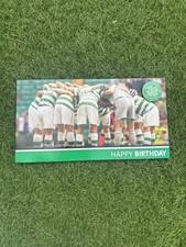 Official Celtic FC Huddle Birthday Card With Badge