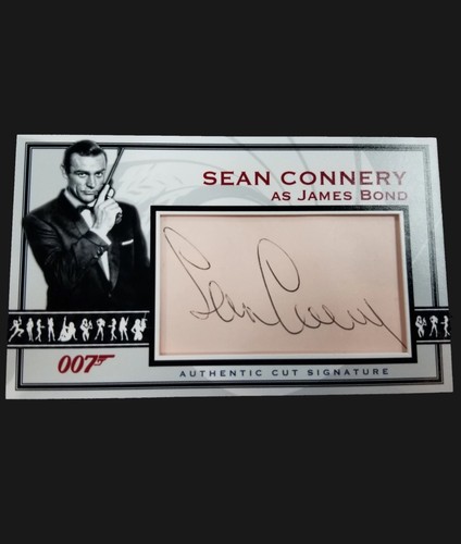 Sean connery cut signature - connery,