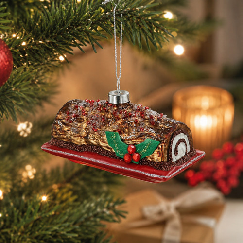 Gisela graham glass yule log - gisela,