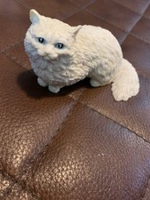 Vtg Castagna White Persian Cat