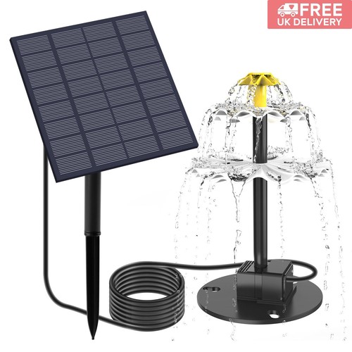 Solar pump bird bath - pump, 3