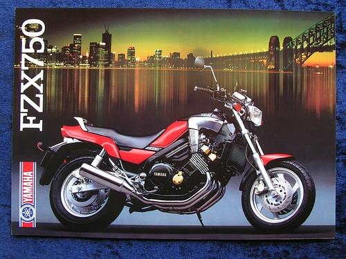 Yamaha fzx 750 brochure - yamaha, 1987