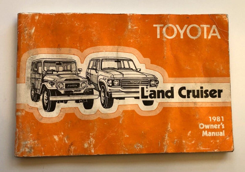 Original 1981 toyota - original,