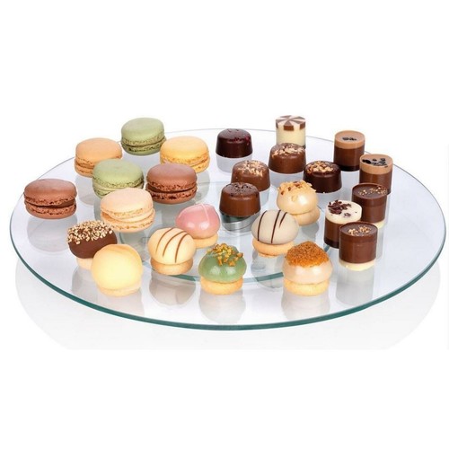 Tempered glass serving - tempered, tray