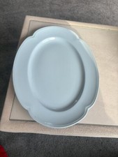 Vintage Johnson Brothers Grey Dawn oval serving plate