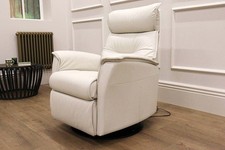 G Plan MALMO Fully Power Operated Leather Reclining Twister/Rocker Chair