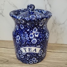 Burleigh Blue Calico Tea