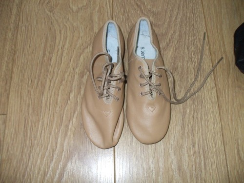 Jazz shoes tan - split, lace