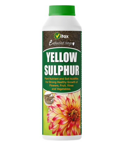 Vitax yellow sulphur 225g - yellow,
