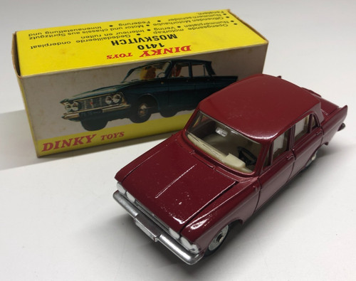 Dinky toys 1410 moskvitch - dinky, no.1410