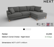 Next sofa display - sofa,