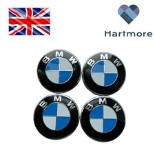 Set of 4 BMW Wheel Centre Caps 56mm - E30,E36,E46,E92 54mm 1/3/5/6/7