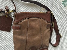 LINEA brown  leather shoulder