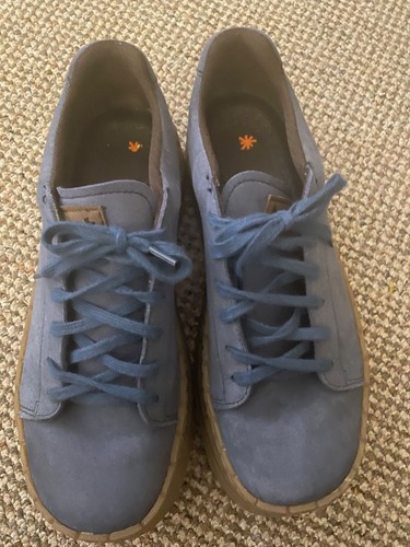 Art company blue - art, shoes