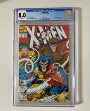 X-Men #4 CGC Graded White Pages 8.0 - Big key First OMEGA Red 1992