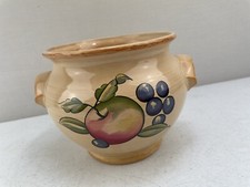 Vintage Hornsea Decor YEOVIL Pot Vase  With 2 Handles 14 cm High VGC