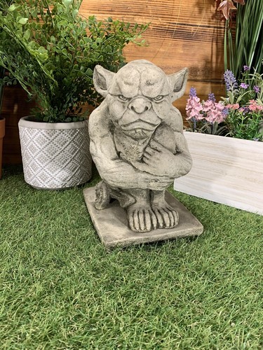 Stone garden gothic gargoyle - garden,
