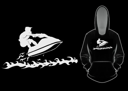 Sanctuaries edge jet ski hoody - edge,