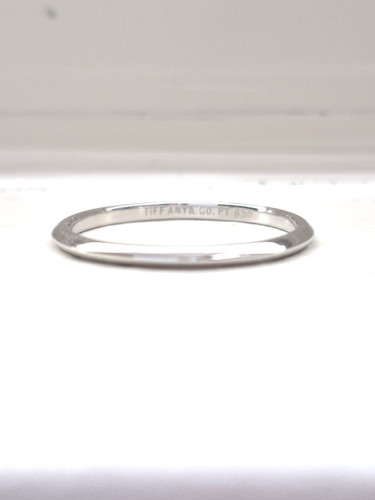 Tiffany wedding band plat - co.,