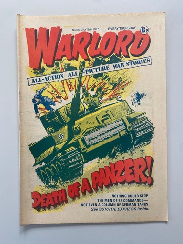 Warlord comic may 8th 1976 - warlord,
