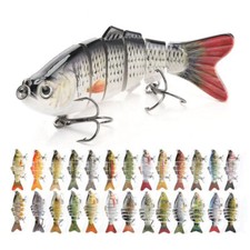 Fishing lures Multi Jointed Realistic Pike Predator Spinner Swimbait Lure Bait