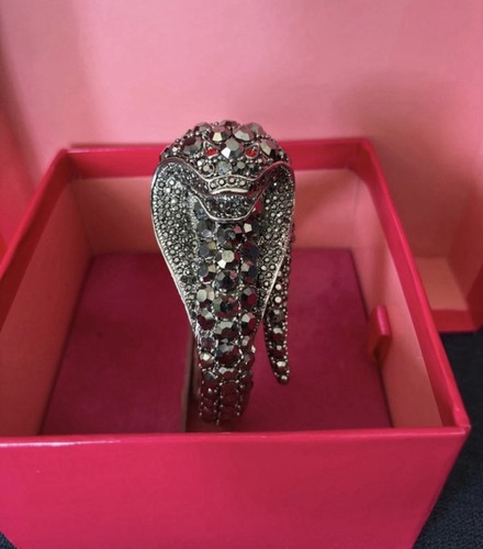 Butler wilson pewter snake - wilson,