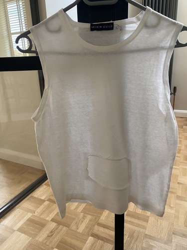 Shirin guild white vest - white,
