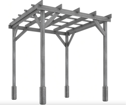 Wooden pergola canopy outdoor - wooden,