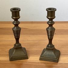 Antique old pair of solid