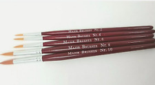 Synthetic Sable Brush Set 5
