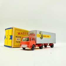 Matchbox Lesney M-2 Major Pack M2 York Freightmaster Truck - Davies Tyres BPW