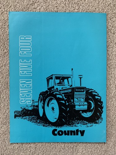 County 754 tractor - 754,