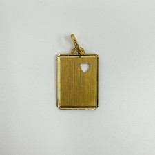 Large Vintage Rectangular 9ct
