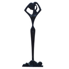 Patinated Metal Sculpture Of