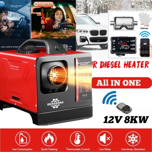 Diesel air heater - 8kw, 12v/24v