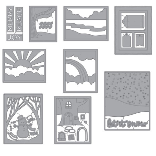 Rainbow metal cutting dies - rainbow,