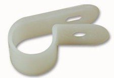 WHITE NATURAL PLASTIC NYLON P