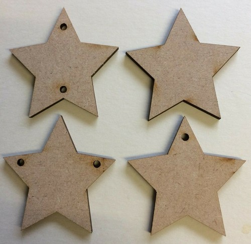 Mdf stars shapes - mdf, craft