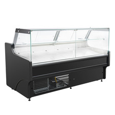 Serveover Chiller Meat Display Kebab Counter Deli Fridge Butcher DWM CUBA150M-F