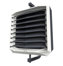 Hot air blower fan radiator