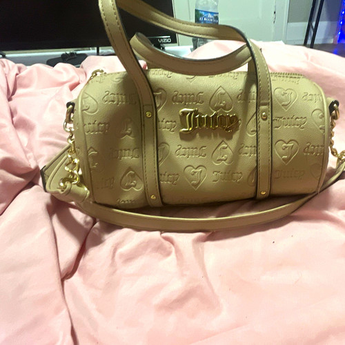 Juicy couture beige - couture, embossed