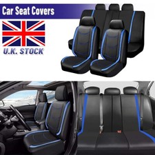 9Pcs Blue Full Car Seat Covers Set For VAUXHALL ZAFIRA CORSA ASTRA VECTRA SIGNUM