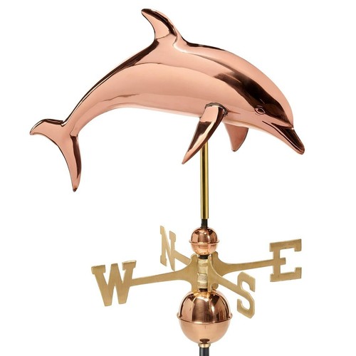 Large dolphin copper - large,