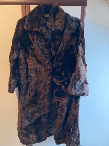 Vintage beaver lamb long - beaver,